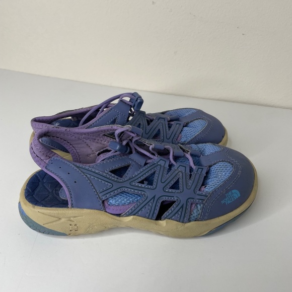 The North‎ Face Youth Hedgehog Sandal II Provence Blue Size 4 - Picture 3 of 4
